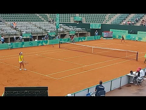 Juegos Olimpicos De La Juventud. Tenis. Maria Lourdes Carle