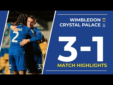 BACK-TO-BACK WINS 🙌 | Highlights: AFC Wimbledon 3-1 Crystal Palace U21s 🟡🔵