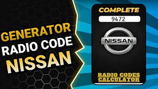 Free Nissan Radio Code Generator: How to Decode Micra, Qashqai, Note Radios