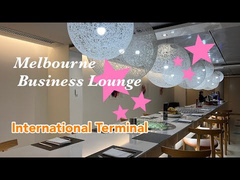 Melbourne Terminal Doméstico para Internacional e Qantas Business Lounge