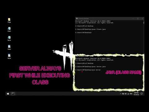 Client And Server Execution Java Programming