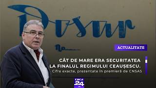 Cât de mare era Securitatea la finalul regimului Ceaușescu. Cifre exacte, prezentate în premieră