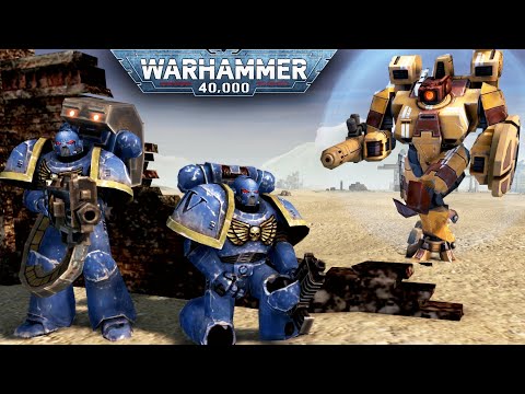 ULTIMATE MOD WARHAMMER 40K: Space Marines vs Tau Empire - Men of War: Assault Squad 2