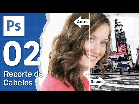 Recorte de Cabelos Curso de Photoshop 02 Gustavo Guanabara