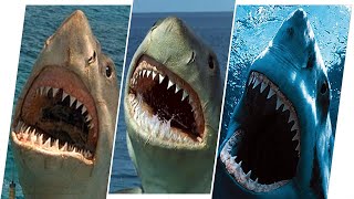Jaws Evolution in Movies and Cartoons...