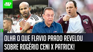 ‘É informação: o Rogério Ceni não quer mais o Patrick no São Paulo e já…’: Flavio faz revelação