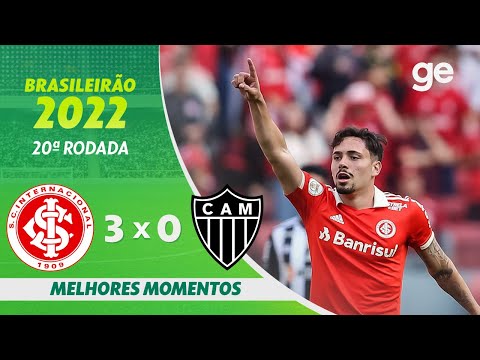Gols e lances de Internacional x Atlético Mineiro