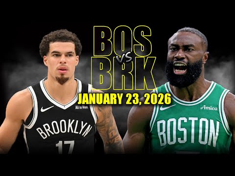 Boston Celtics vs Brooklyn Nets Full Game Highlights – January 23, 2026 | NBA Season