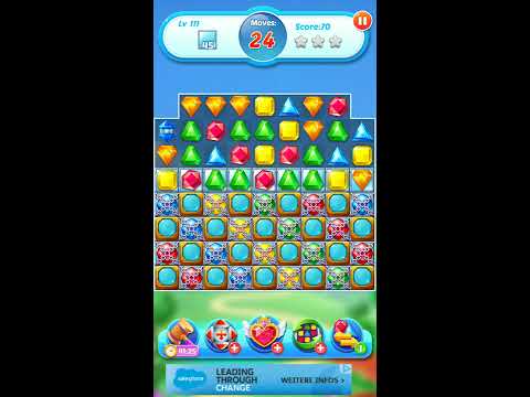 Jewel Crush 💎 - Jewels & Gems Match 3 Legend 2020 Level 111 ⭐⭐ no Booster 👑 Android Gameplay ✅