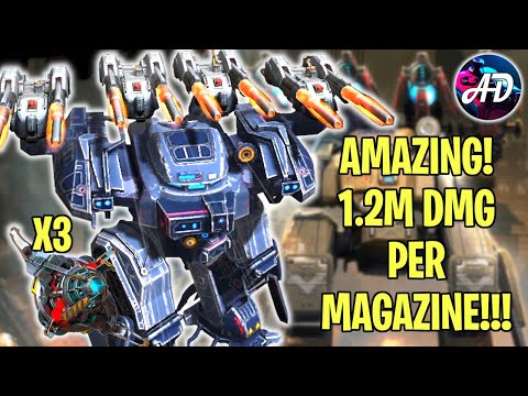 Ultimate Titan Slayer! 3X OVERDRIVE UNIT BEHEMOTH TEMPEST +90% DMG | War Robots MK2 WR Gameplay