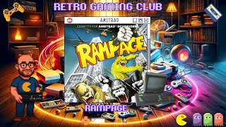 Rampage | Amstrad CPC | Retro Monster Destruction Madness! 🏢🦍💥| Review & Gameplay