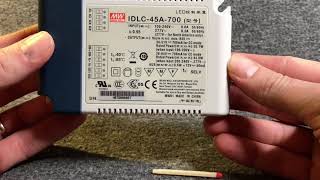 Mean Well IDLC-45A-700 Stmívatelný proudový zdroj