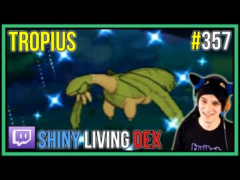 [LIVE] SHINY TROPIUS REACTION! | Shiny Living Dex #357 | Pokemon ORAS