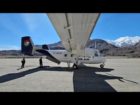 Tajik Air An-28 - Flight from Khorog (UTOD) to Dushanbe (DYU), Tajikistan