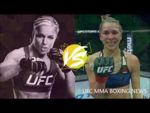 UFC Felice Herrig vs. Kailin Curran full fight highlights 1st RD Submission rear-naked choke