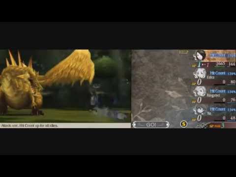 [Bravely Default] 6 Elemental Dragons - Hard - Solo Agnés