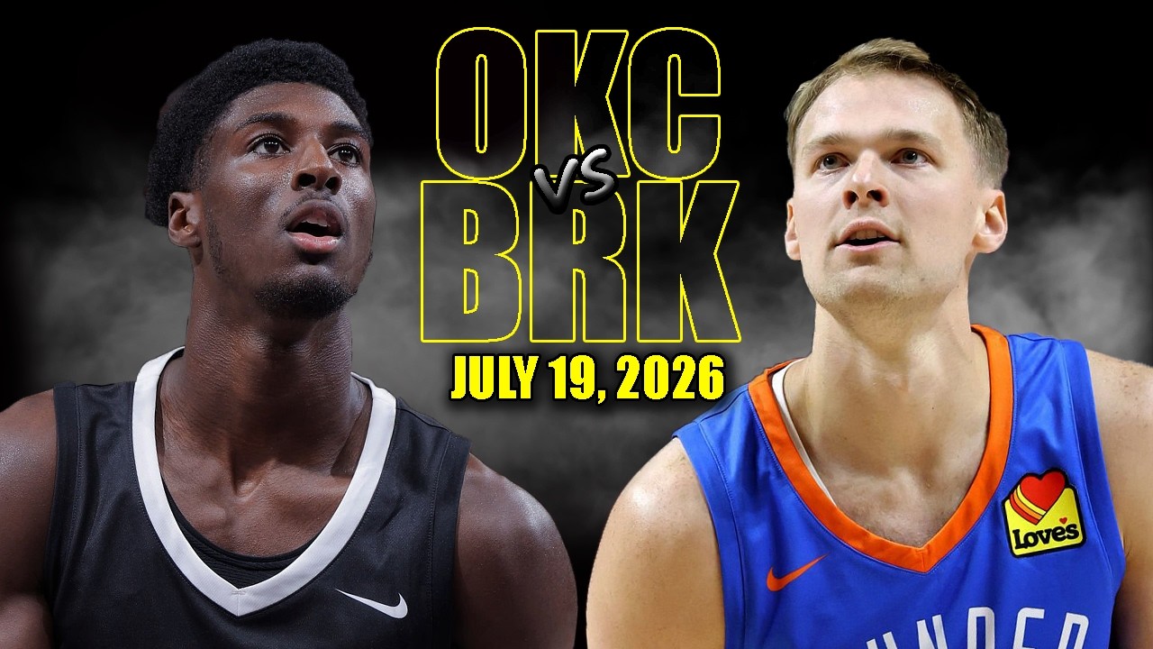 7월20일 오클라호마 브루클린 NBA 라스베가스 썸머리그 하이라이트