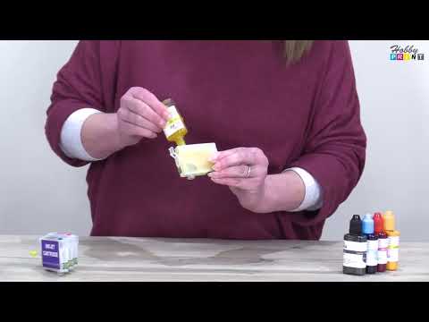 Video thumbnail: Filling Refillable Cartridges For Epson Printer Using Hobbyprint® Ink Shotz Bottles