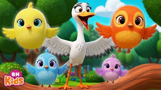 Chú Chim Non Tập Bay Cùng Mẹ Cò - Nhạc Thiếu Nhi Remix Sôi Động Cho Bé Ăn Ngon Mỗi Ngày