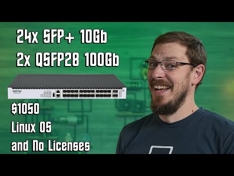 10Gb + 100Gb Linux-based Distribution Switch!