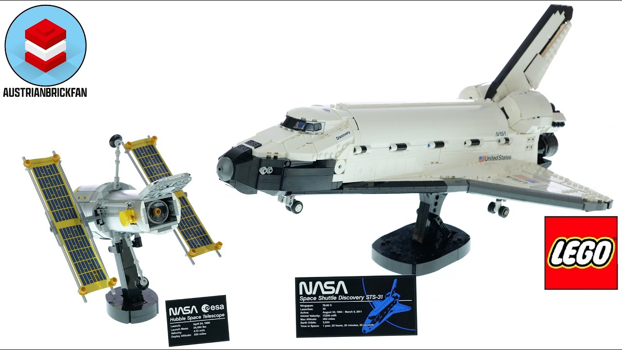 レゴ NASA スペースシャトル ディスカバリー号 10283 スピードビルド 