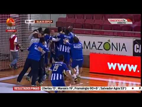 Final épico no  Benfica 25-26 FC Porto - Andebol
