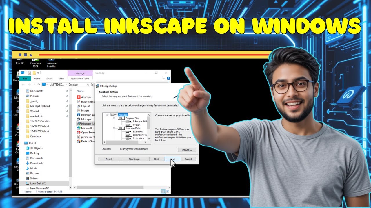 How To Install Inkscape On Windows | Step-by-Step Guide (2025)