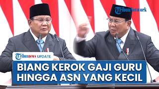 Prabowo Ungkap Biang Kerok Gaji Kecil Guru hingga ASN, Kekayaan Negara Lari ke Luar Negeri