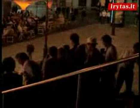 Österreichisches Rugby Team Strip in Vilnius