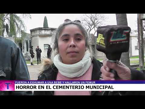 Horror in the municipal cemetery