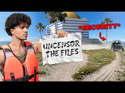 I Snuck on Jeffery Epstein's Island to Confront Them..