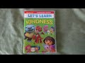 Nickelodeon LET S LEARN KINDNESS DVD Overview