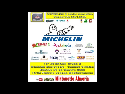SM2, JORNADA 18. MICHELIN MINTONETTE ALMERIA - COLLADO VILLALBA