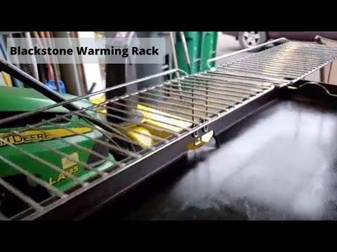 Taking a look at the Blackstone warming rack by Yukon Glory