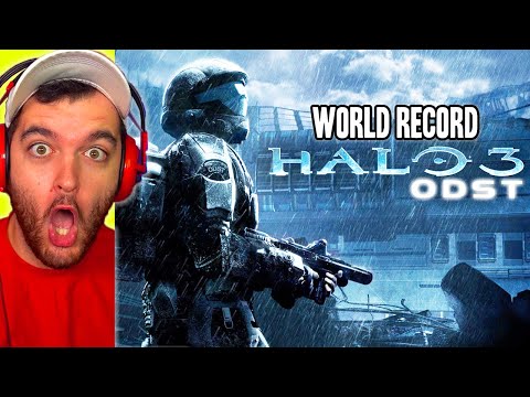 WORLD RECORD "HALO 3: ODST" SPEEDRUN... (INSANE)