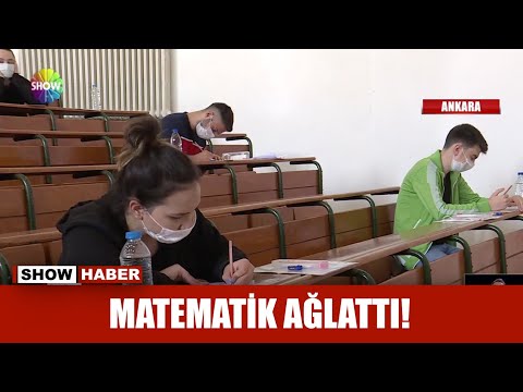 Matematik ağlattı!