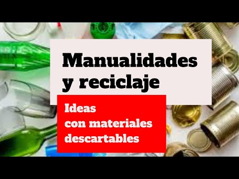 😍MANUALIDADES con RECICLAJE ♻ Arte en casa 2021🌼 ARTESANATO  💞 IDEAS con MATERIALES DESCARTABLES