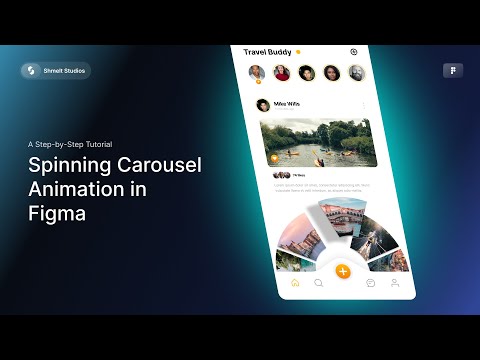 Spinning Carousel Animation in Figma