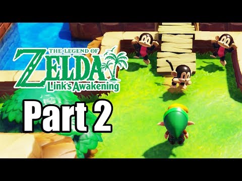 The Legend of Zelda: Link's Awakening Remake - Gameplay Walkthrough Part 2 (No Commentary)