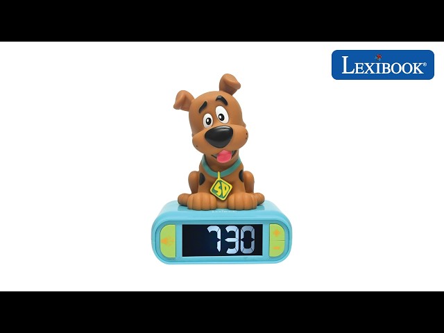 Vídeo relacionado con LEXIBOOK, Los Pitufos, Reloj Despertador con luz Nocturna de Los Pitufos, Sonidos y melodías, Pantalla LCD retroiluminada, Luminoso, Snooze, RL800SF