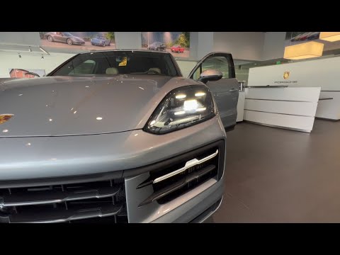 2024 Porsche Cayenne New Matrix HD headlight comparison