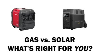 Gas Generator vs Solar Power Bank: Which is right for you?