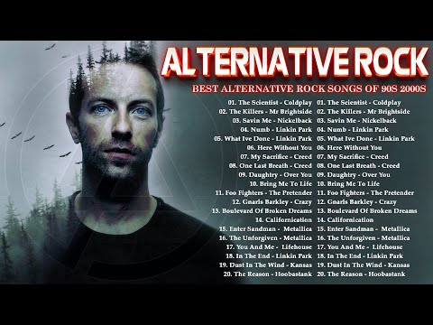 Nirvana, Coldplay, Linkin Park, 3 Door Down, Creed, Bon Jovi - Alternative Rock of 90's 2000's Hqdefault