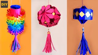 Unique Akash Kandil Making Ideas | घरगुती सुंदर आकाशकंदील | Diwali Decoration Ideas | DIY Lanterns