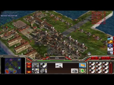 Command Conquer Generals Zero Hour China Infantry 1 vs 5 China Infantry Generals (Bay Of Pigs)