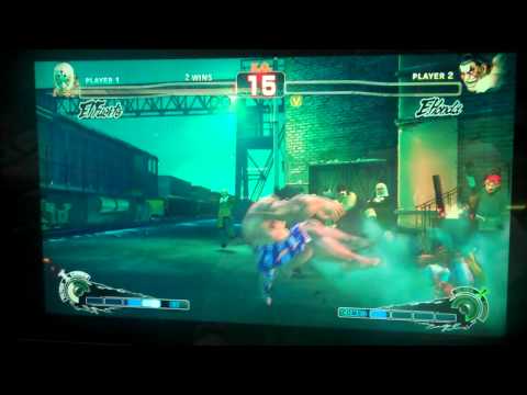 WiseBlade (Elf) 2 vs 0 KLC (Ho) SSF4AE 3v3 WinnerStaysOn Semi Final 1 Set 1 Match 3