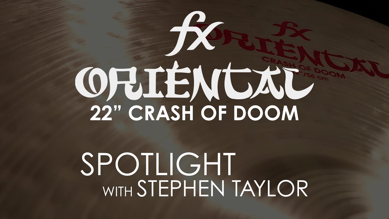 Zildjian FX Oriental 22" Crash of Doom Cymbal