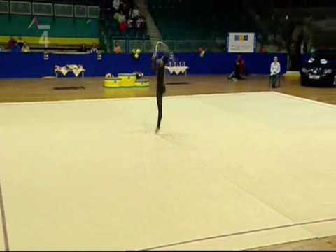 Monika Mickova CZE Hoop czech nationals 2009 final