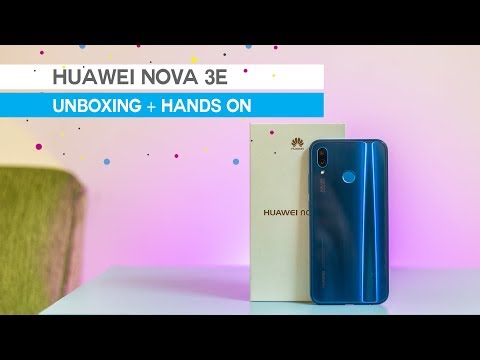 Huawei Nova 3e Unboxing & Hands-on Review!