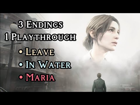 How To Get All 3 Major Endings In Silent Hill 2 Remake (One Playthrough | Easiest Method)